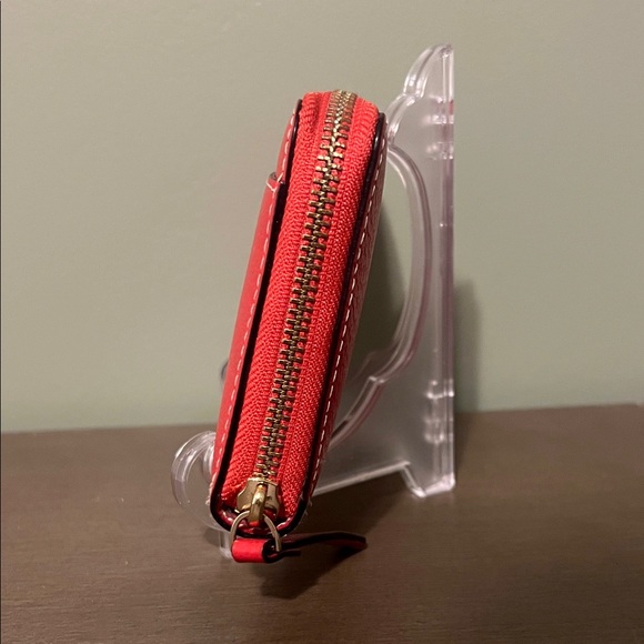 Kate Spade Red Zip-Around Wallet - Picture 3 of 13